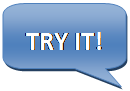 Rounded Rectangular Callout: TRY IT!